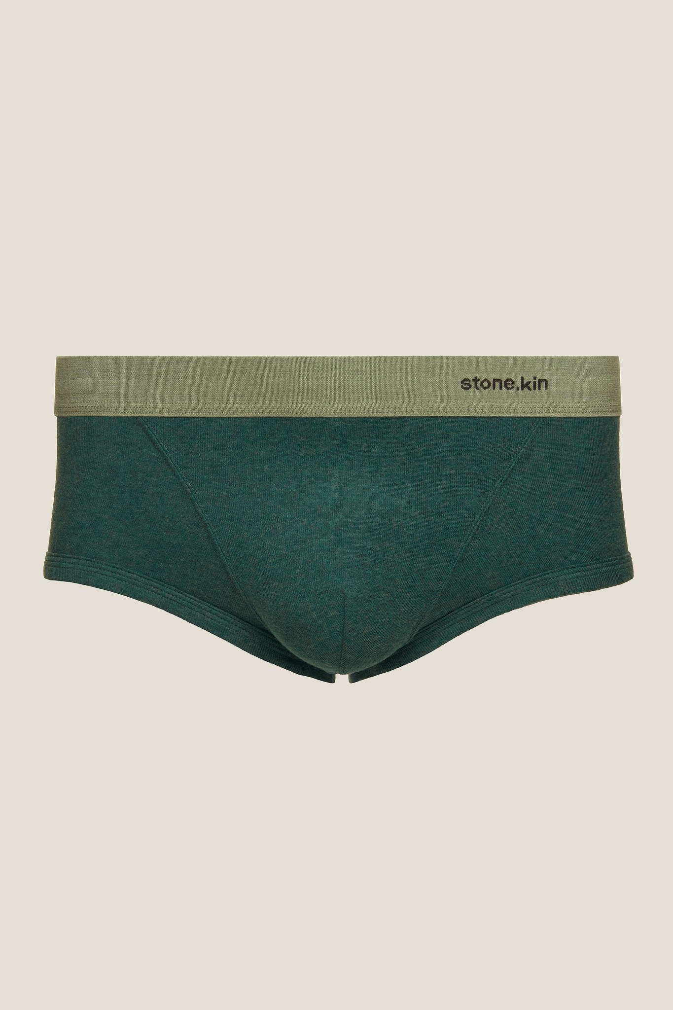 Stone.kin Mens Trunk in Brown Organic Cotton
