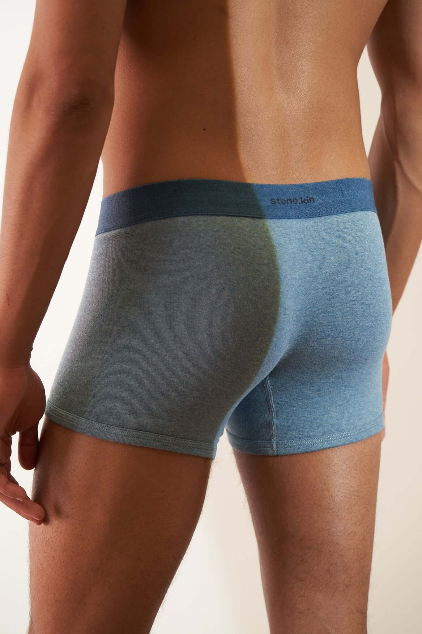 Stone.kin Men's Boxer Briefs 3-Pack - Includes Tar, Camel, and Lake Colors. Comfortable and Stylish Underwear for Daily Wear. Breathable Fabric with Supportive Fit. Perfect for Active Lifestyle. Men's Cotton Underwear